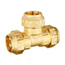 T-kus mosazpro PE trubky