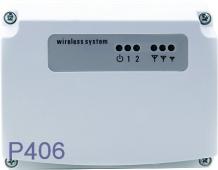 P306, P406 bezdrátový operátor - Tyto operátory, použité podle počtu ovládaných místností, ovládají přídavné elektrické hlavice. V případě vyššího počtu ovládaných místností je možno zapojit za sebou více operátorů. Každý kanál je ovládán jedním bezdrátovým termostatem a dokáže ovládat maximálně tři hlavice. 6 kanálový tedy může ovládat maximálně 18 hlavic.